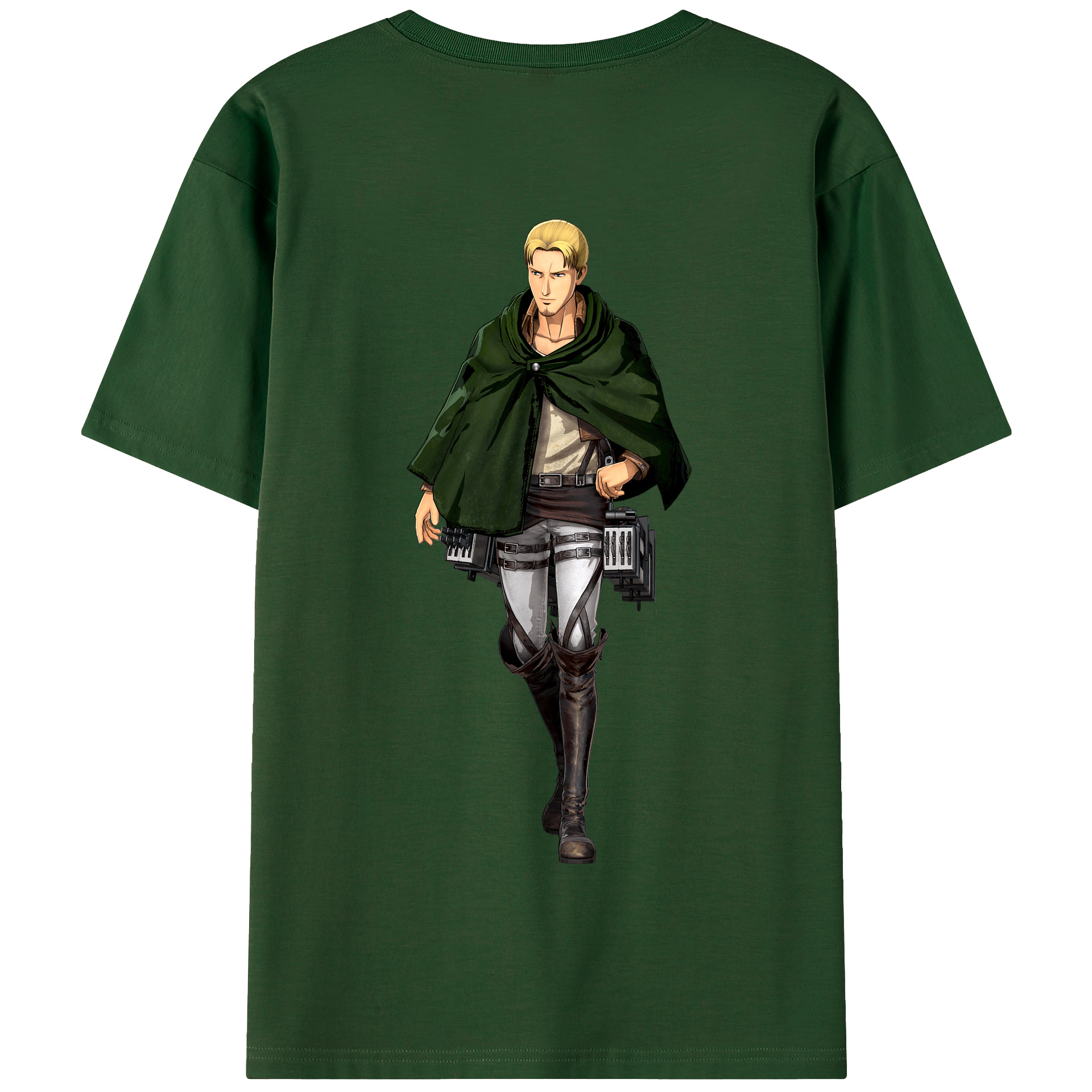 （画像用） 進撃の巨人 Attack on Titan 綿100％半袖Tシャツ（背面プリント）